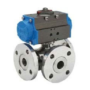 ZSJTQ氣動切斷三通球閥