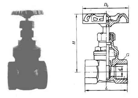 Z15T��Z15W��PN16���UШʽ�l�y��Ҫ���μ��Y���ߴ�D