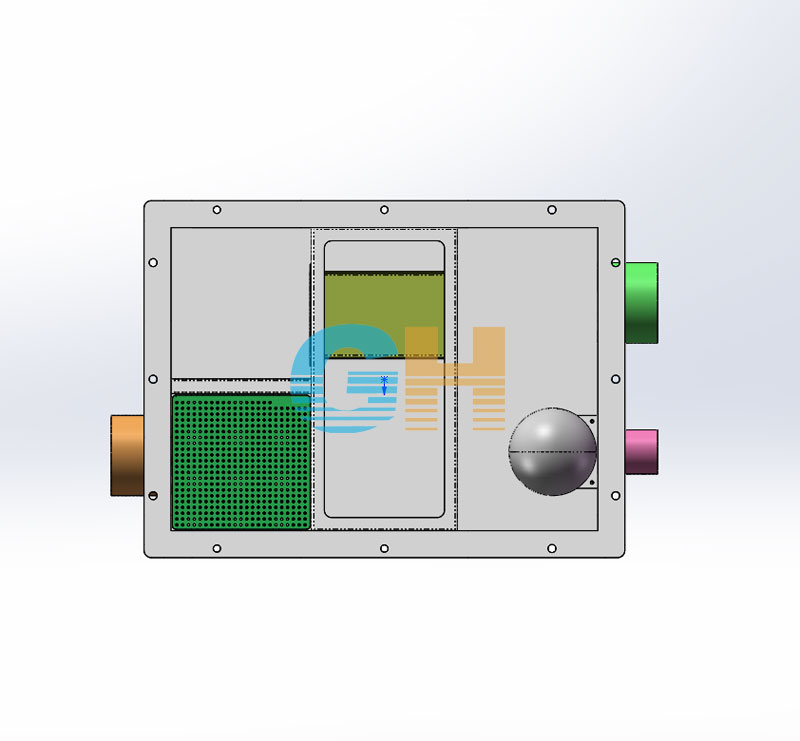 樓宇分流器,雨污分流器內部結構圖二